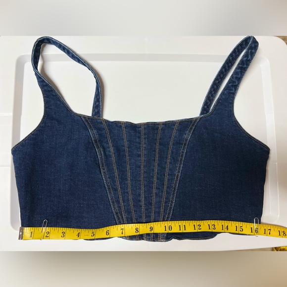 Denim Corset Top - Picture 5 of 5